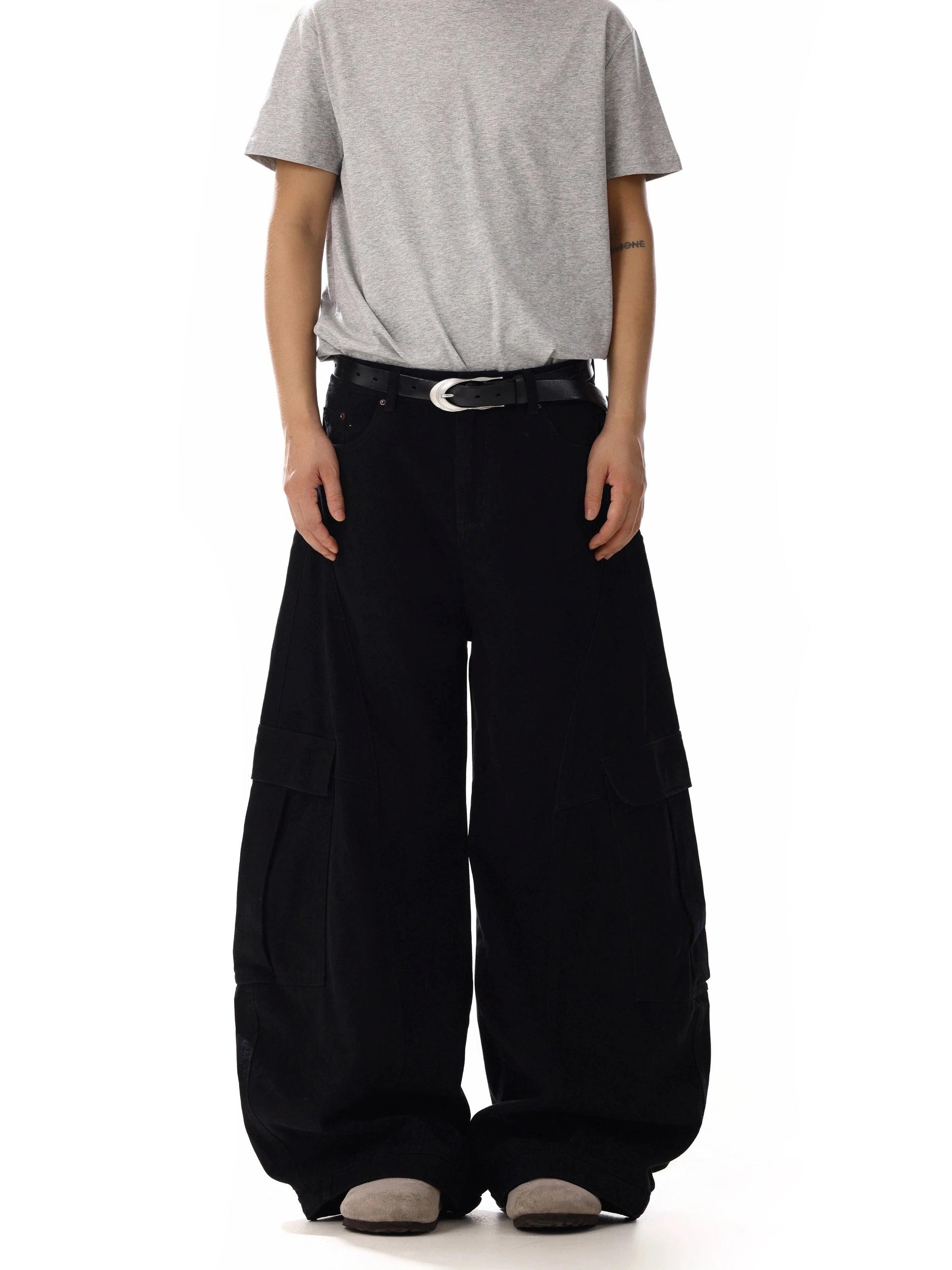 RT No. 18712 RECONSTRUCTED SCIMITAR CARGO PANTS Product Image