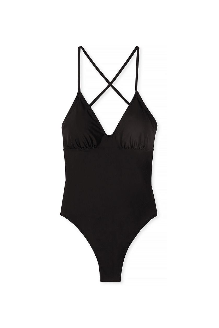 Lacing Back Swimsuit Product Image