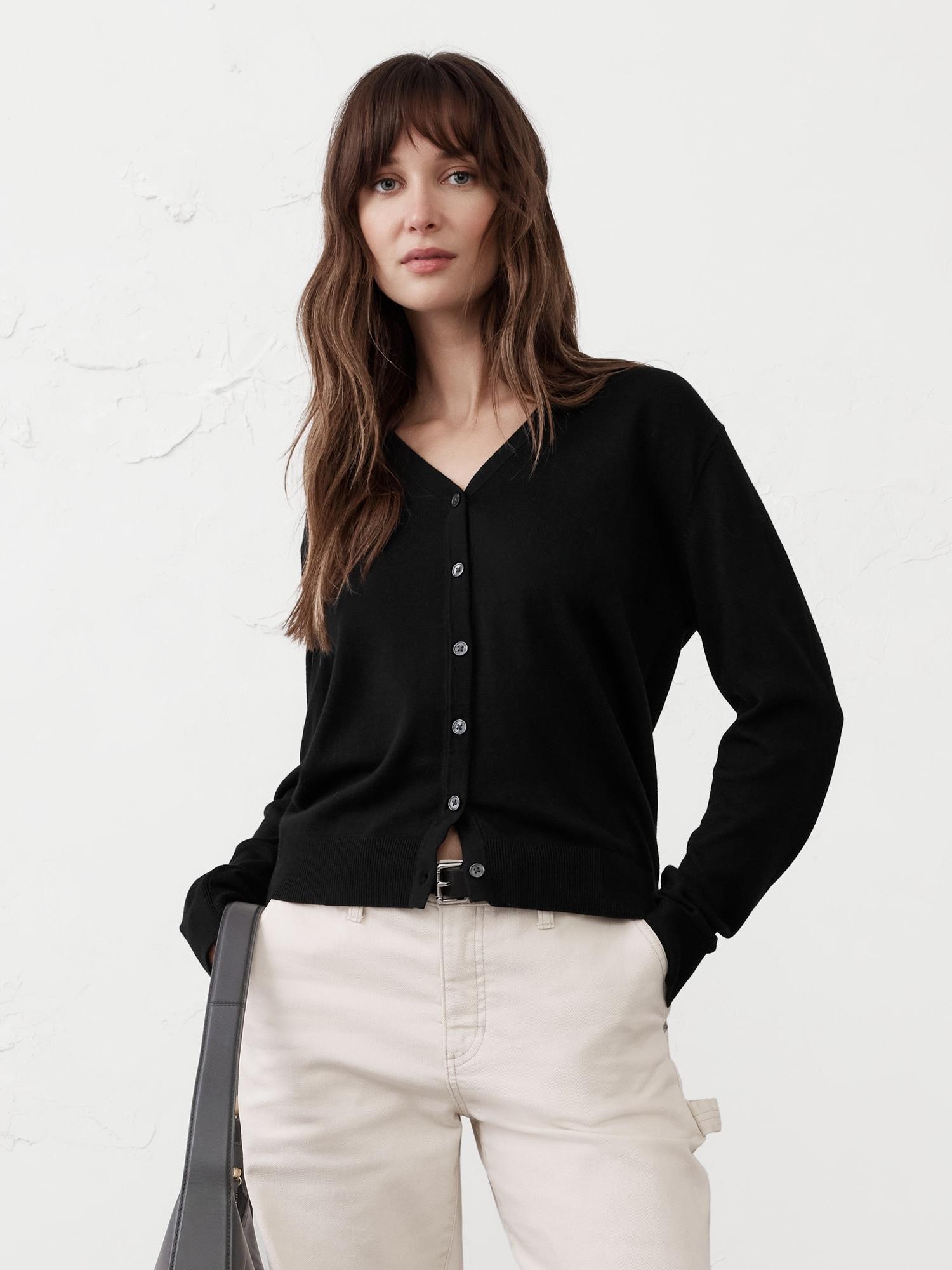 Forever V-Neck Cardigan Product Image