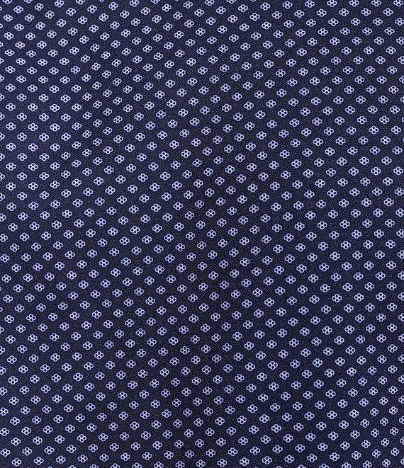 Murano Performance Stretch Slim Fit Diamond Print Long Sleeve Woven Shirt Product Image