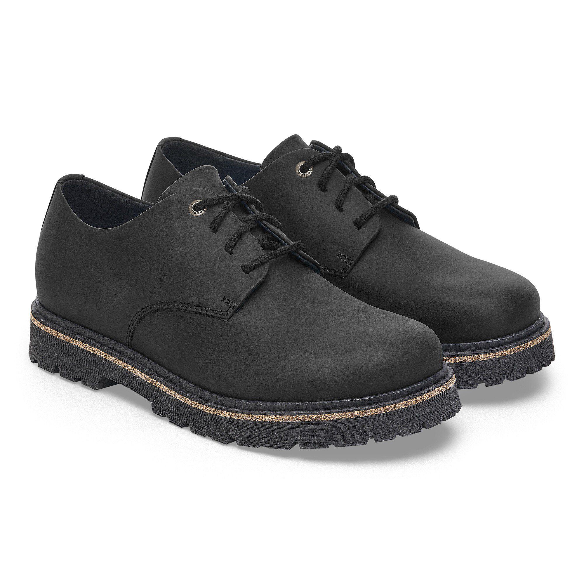 Highwood Lace Low Oiled Leather Black Product Image