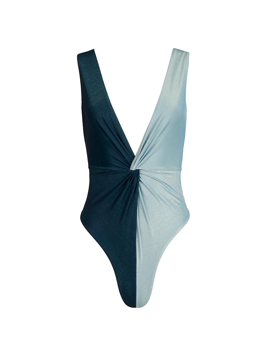 Womens Islote Lulu Shimmer One-Piece Swimsuit Product Image