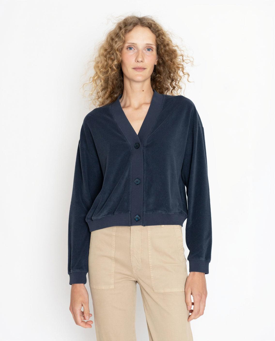 The Terry Bay - Navy Female Product Image