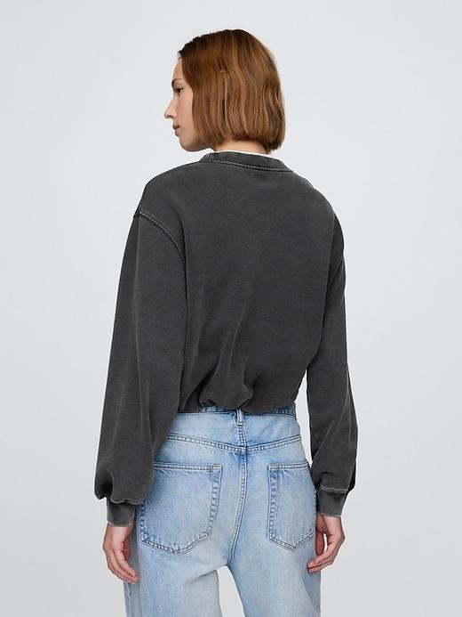 Heavyweight French Terry Bubble Sweatshirt Product Image