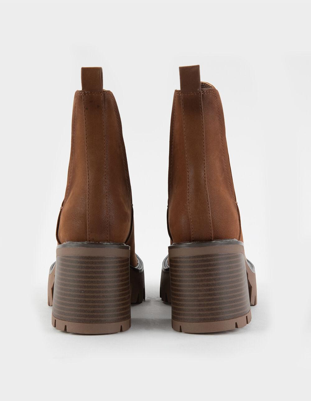 MIA Vito Lug Chelsea Womens Boots - COGNAC Product Image