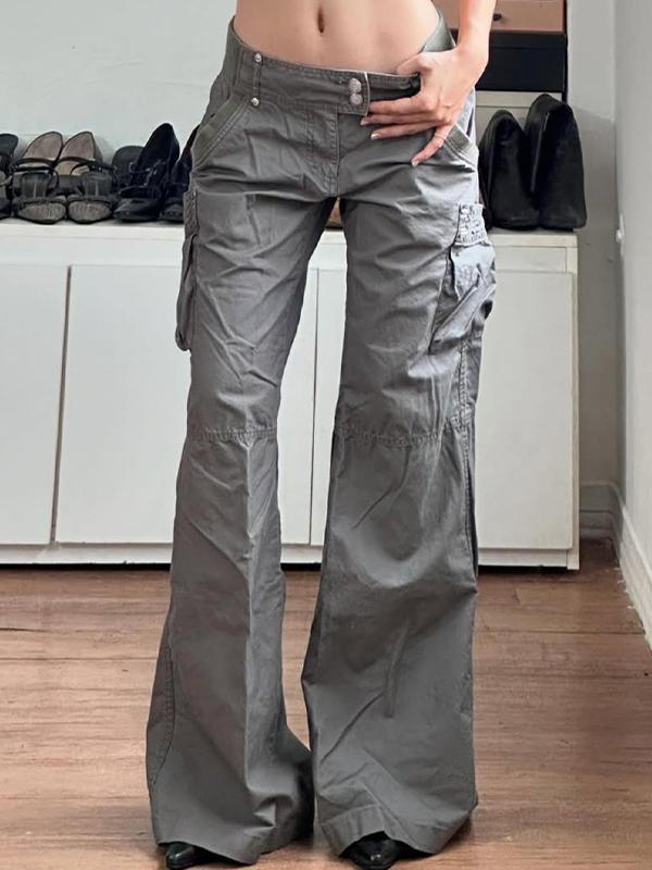 Vintage Multi-Pocket Boyfriend Jeans Product Image