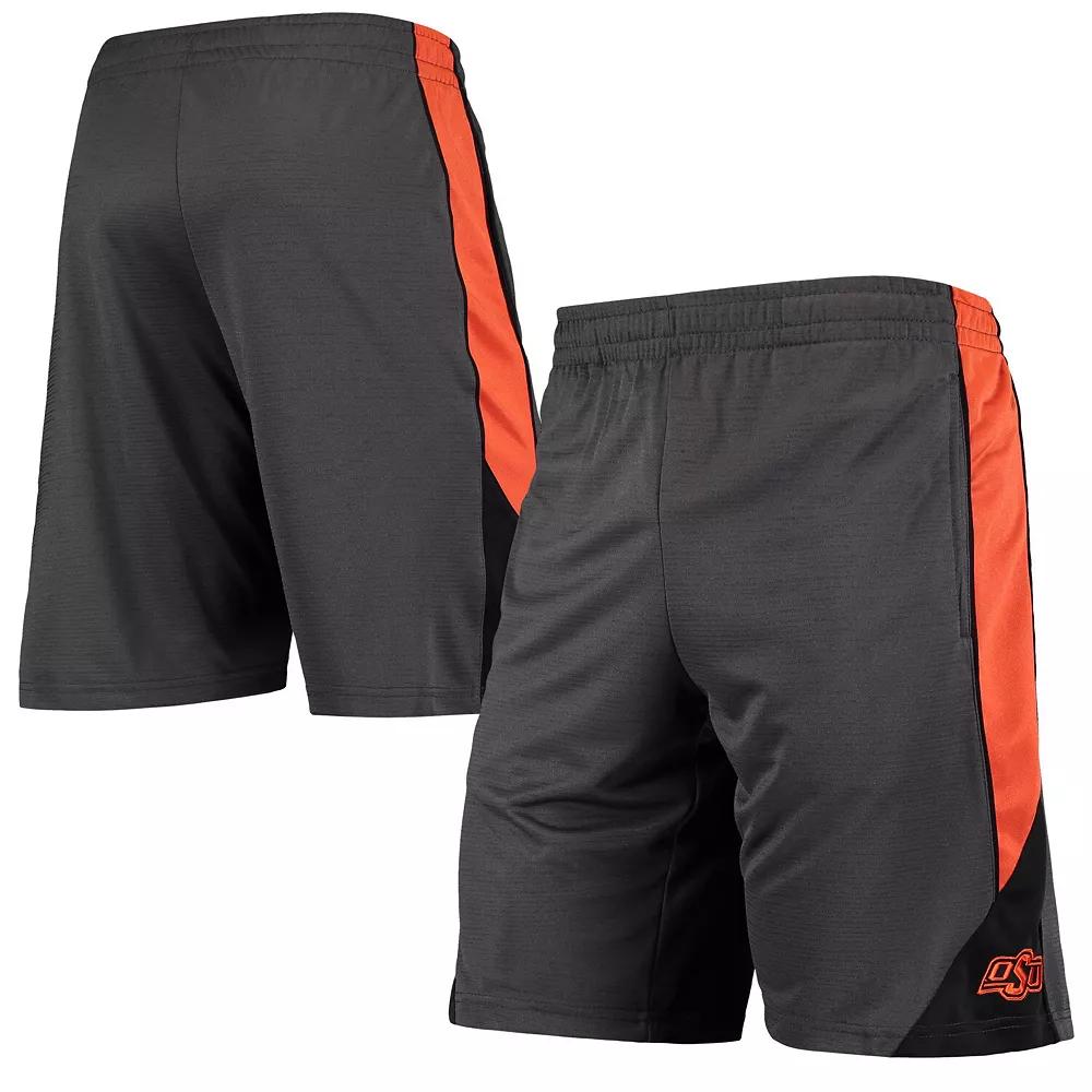 Men's Colosseum Charcoal Oklahoma State Cowboys Turnover Team Shorts, Size: Small Product Image
