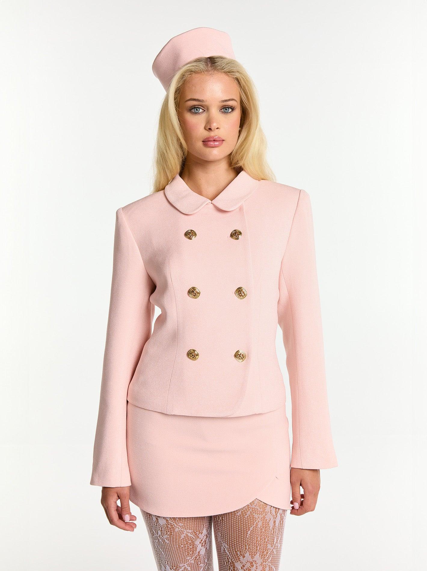 Chloe Blazer (Beige) (Final Sale) Product Image