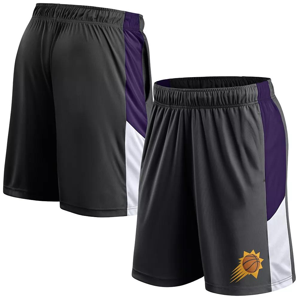 Men's Fanatics  Black Phoenix Suns Practice Performance Shorts, Size: XL, Phx Black Product Image