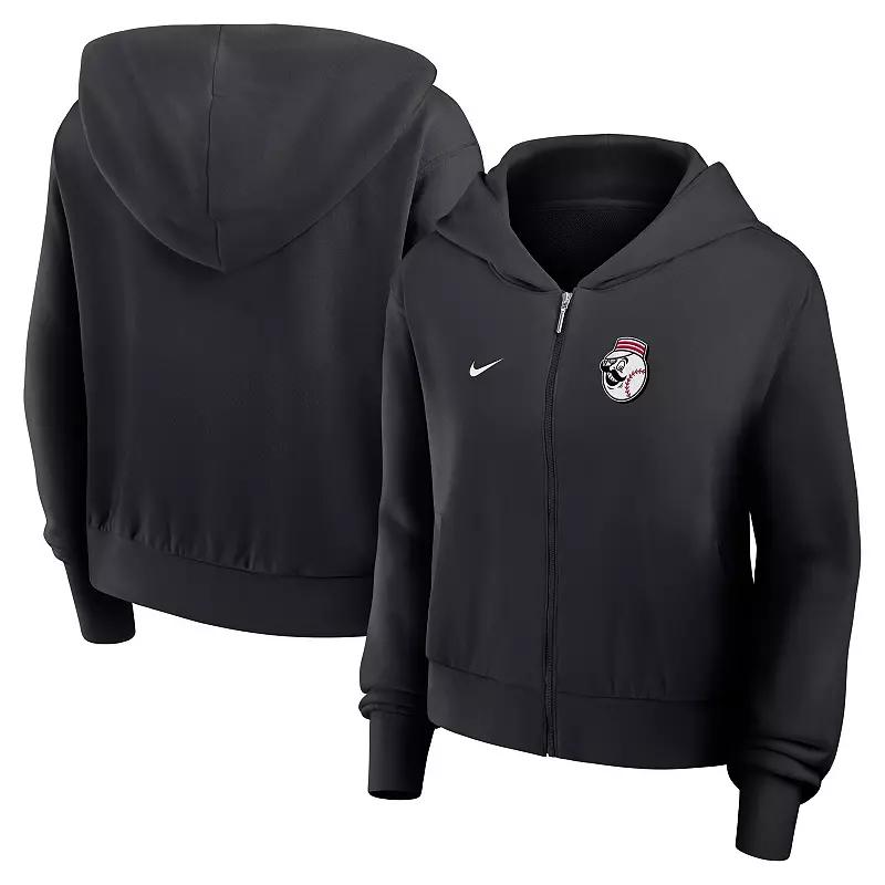 Women's Nike Navy Boston Red Sox Lightweight Full-Zip Hoodie,  Product Image