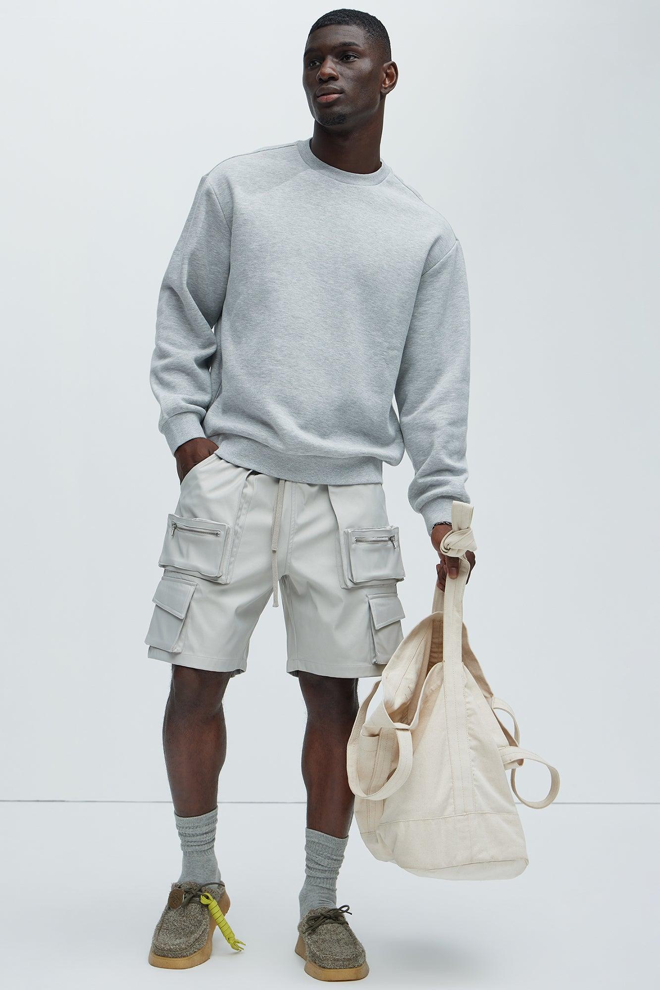 Kurt Cargo Shorts - Grey Product Image