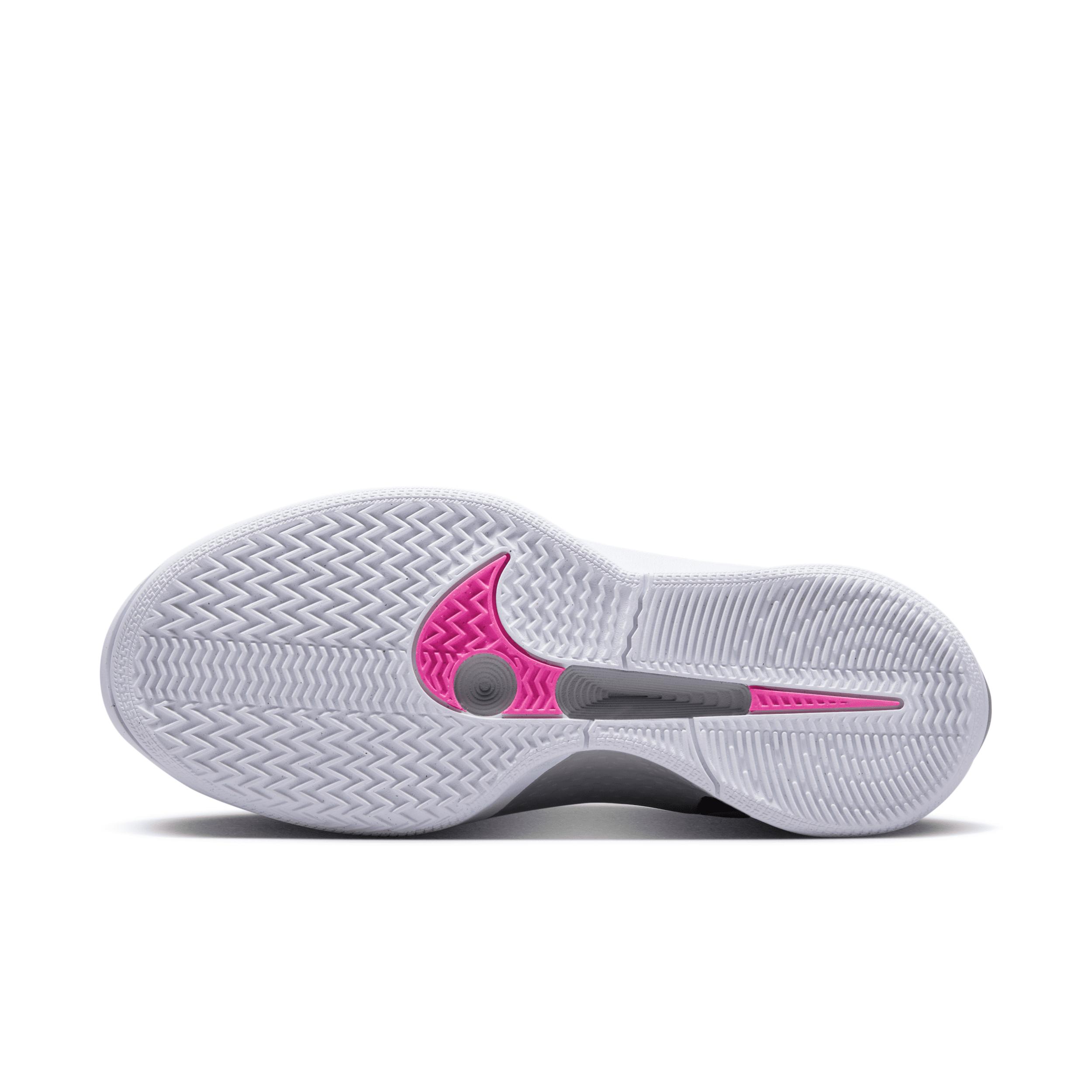 Nike Womens Sabrina 2 Basketball Shoes in White/Pinksicle/Cement Grey Product Image