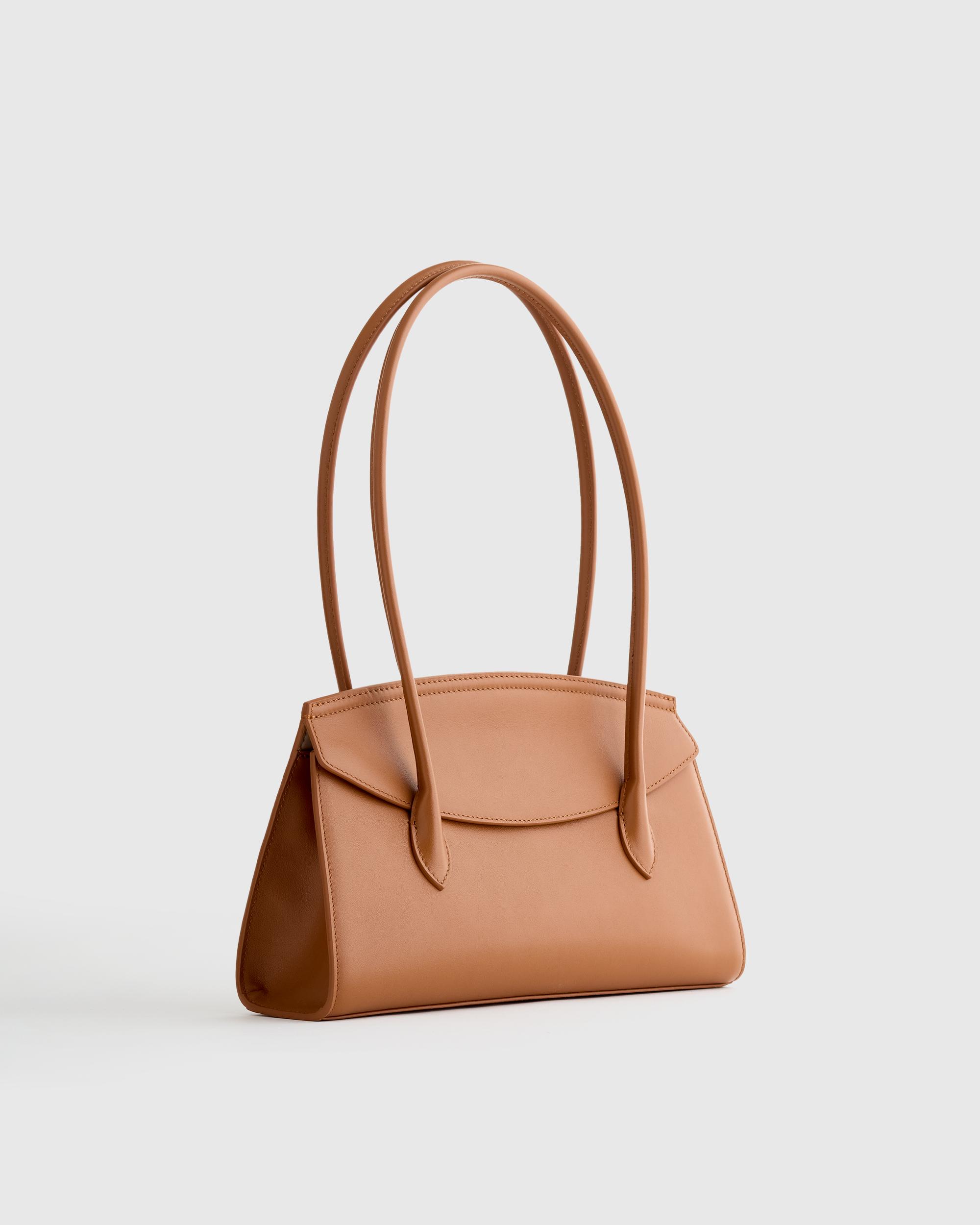 Quince | Women's Italian Leather Double Strap Shoulder Bag Product Image