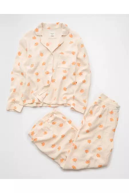 AE Halloween Cotton Gauze PJ Set Women's Product Image