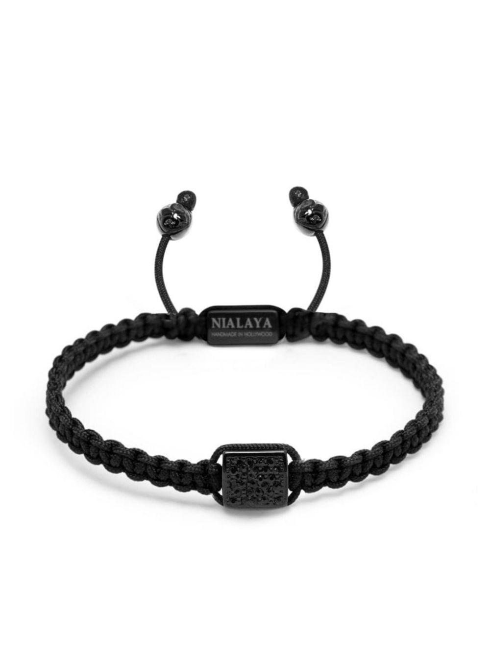 crystal-embellished drawstring bracelet Product Image