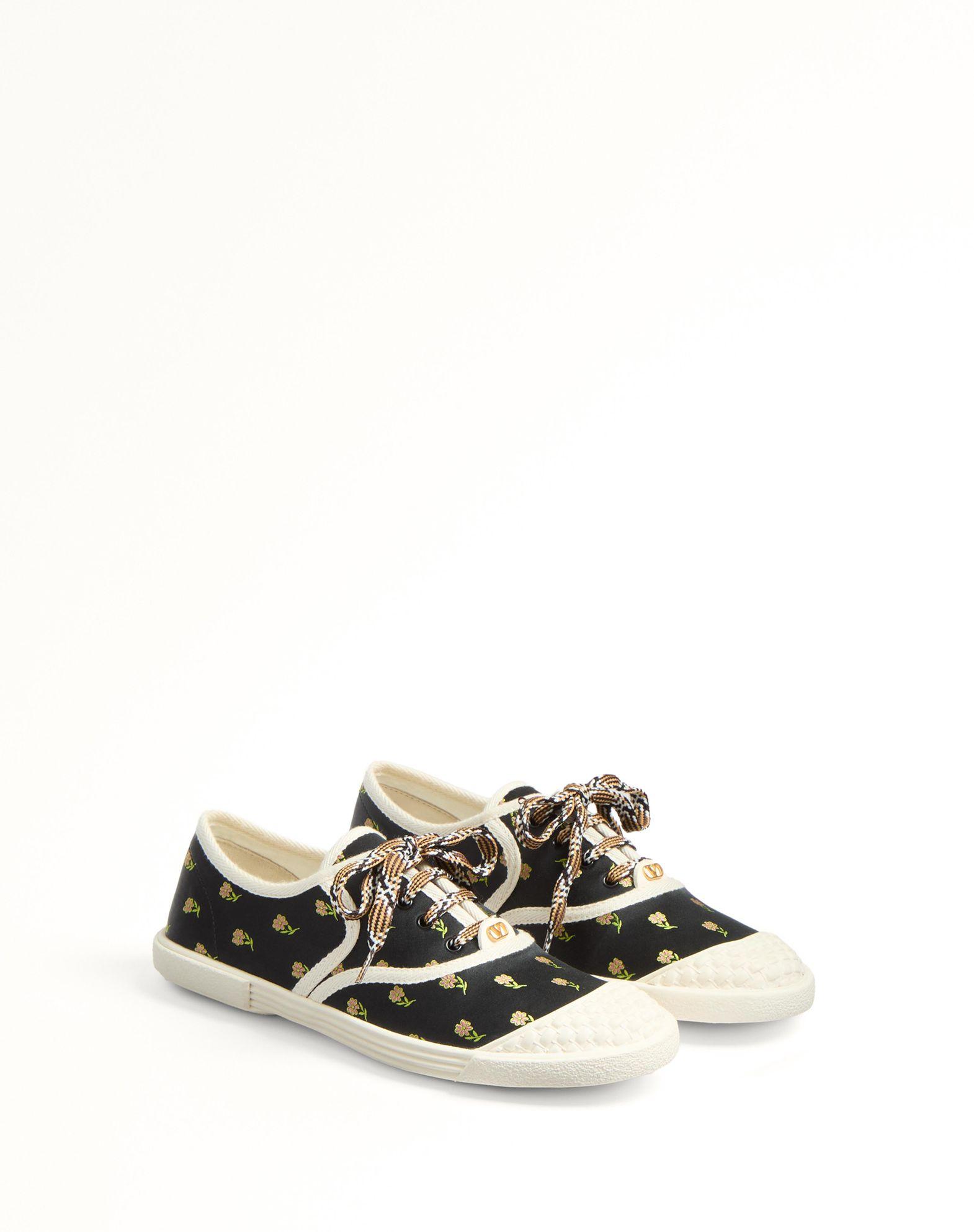 Bay By Bay Sneakers In Papier Floral Fabric Product Image