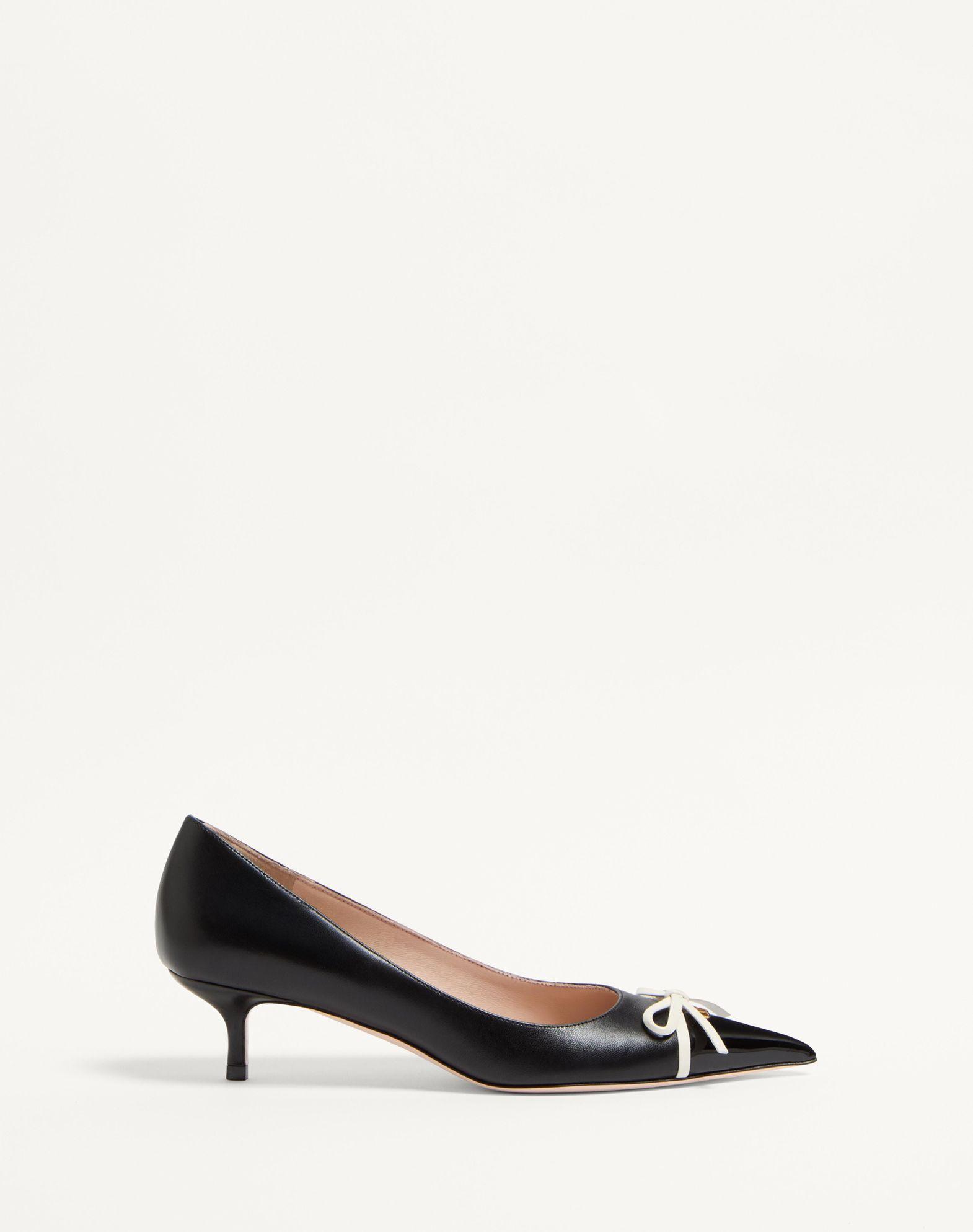 Bepointy Pump In Patent Leather And Kidskin 45Mm Product Image