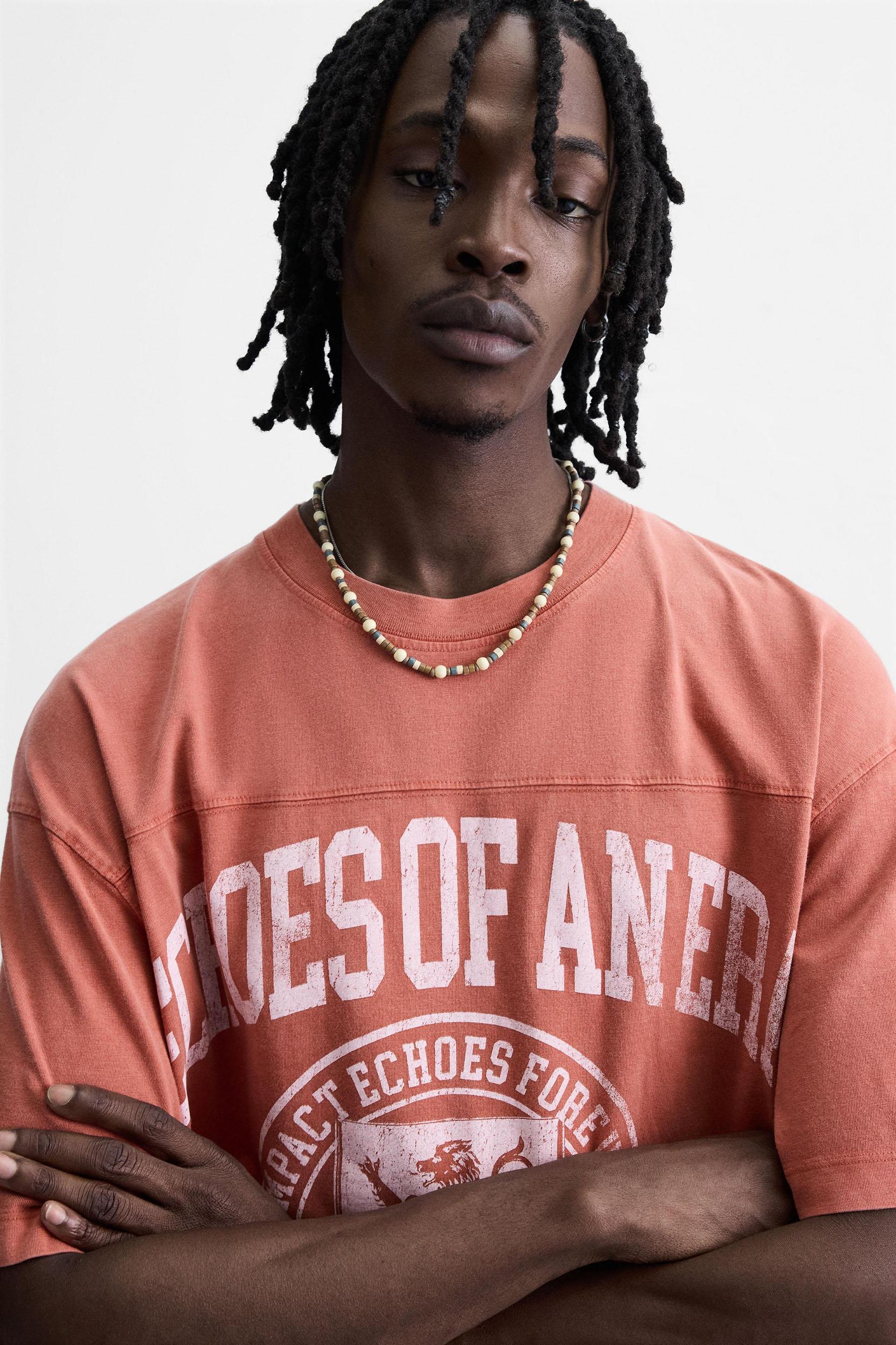 VARSITY PRINT T-SHIRT Product Image