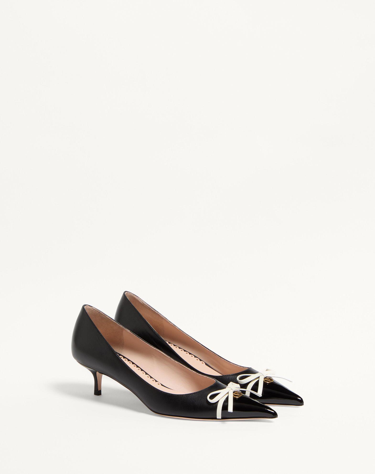 Bepointy Pump In Patent Leather And Kidskin 45Mm Product Image