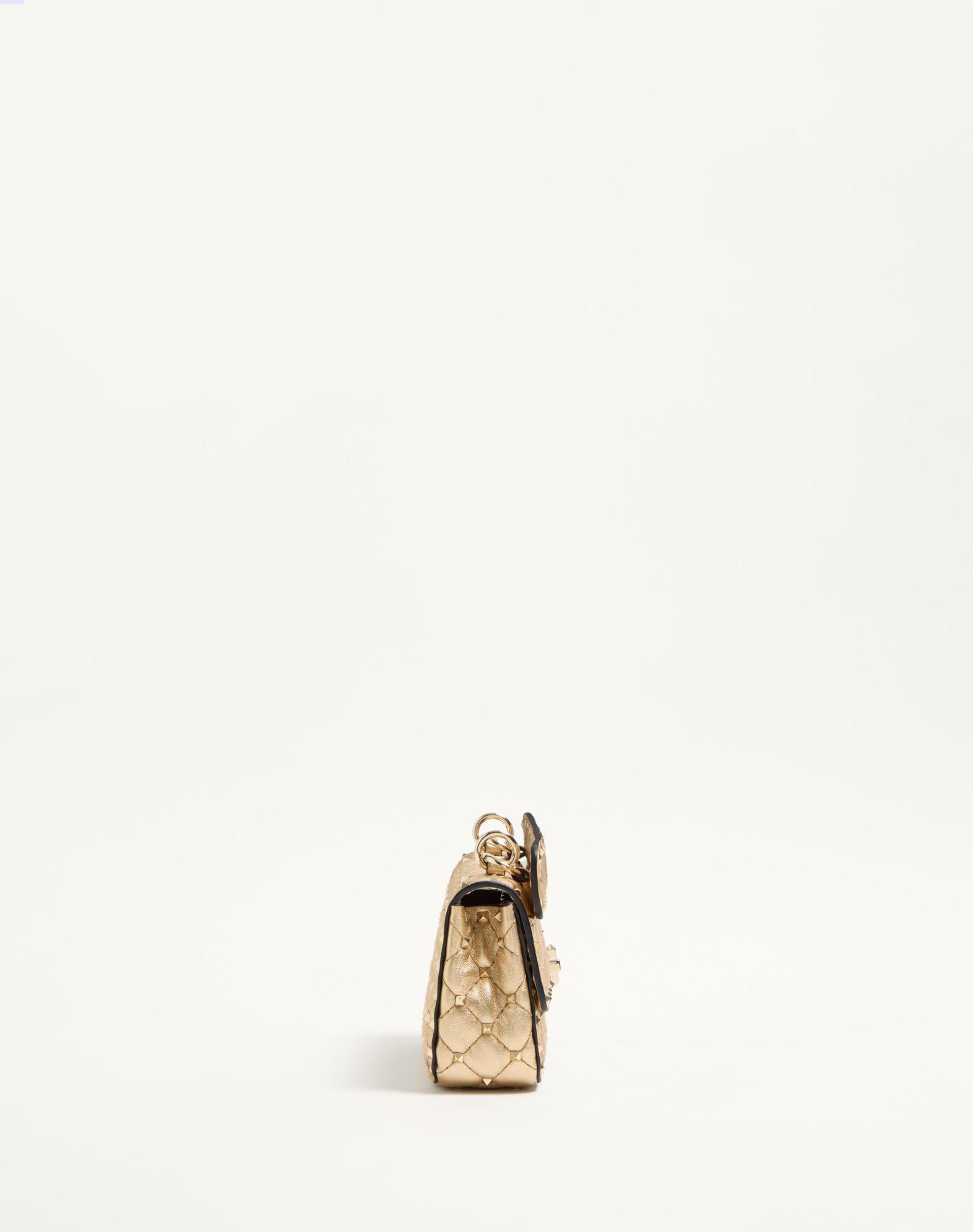 Valentino Garavani Rockstud Spike Small Laminated Nappa Bag Product Image