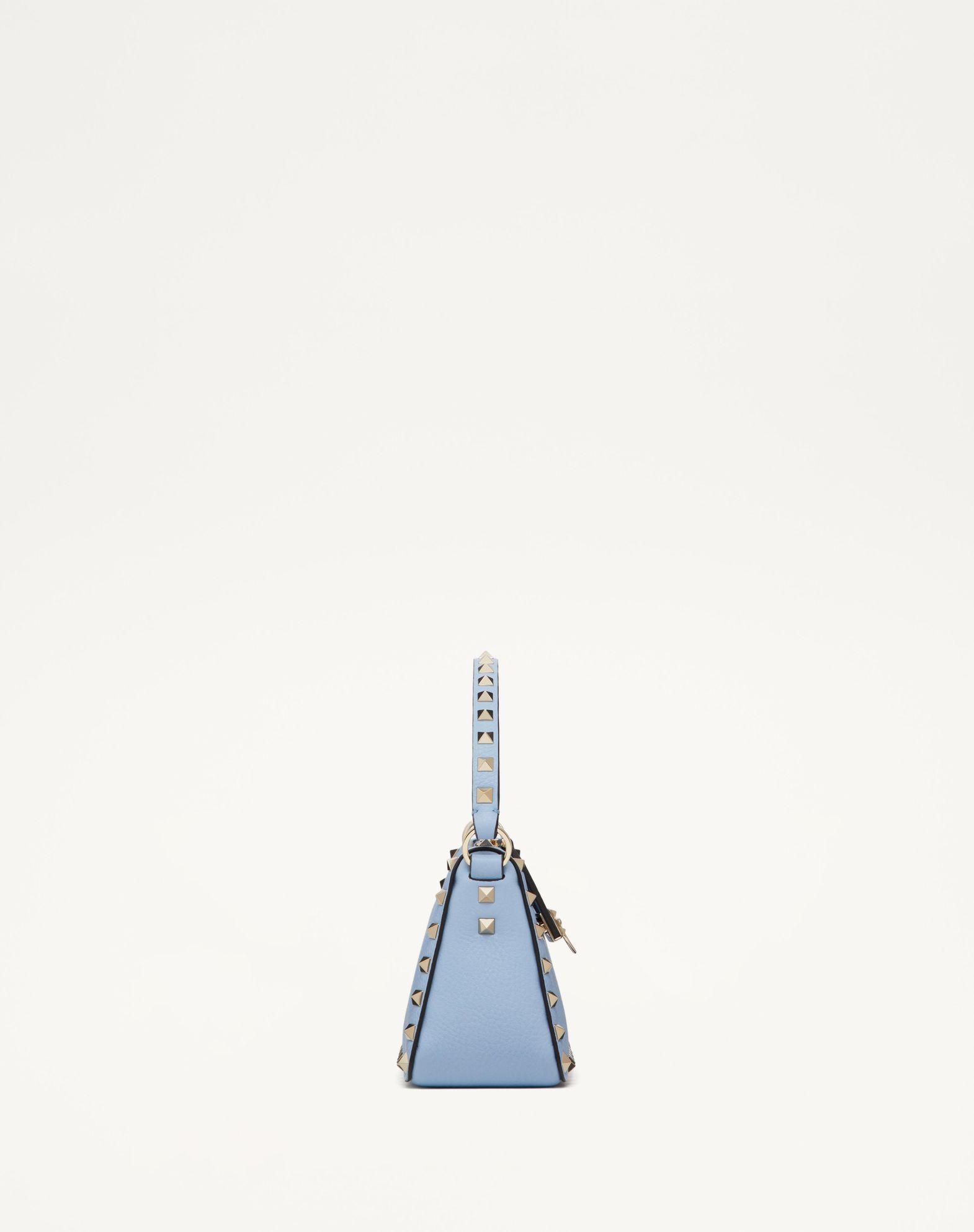 Small Rockstud Grainy Calfskin Crossbody Bag  Product Image