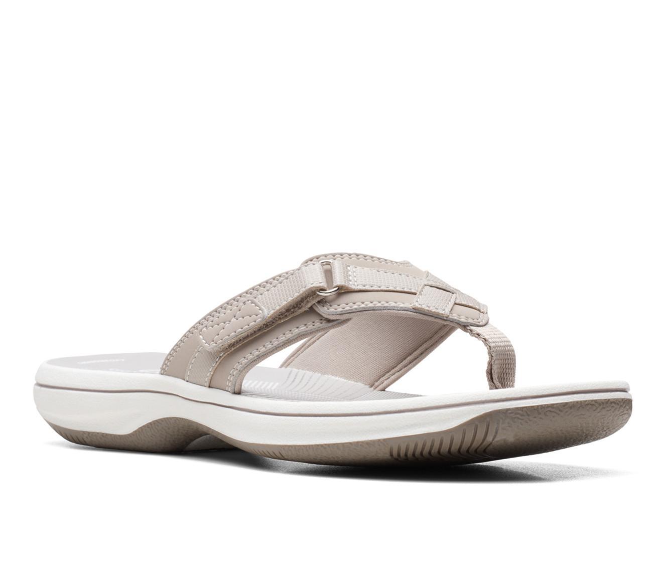 Women's Clarks Breeze Sea Flip-Flops Product Image