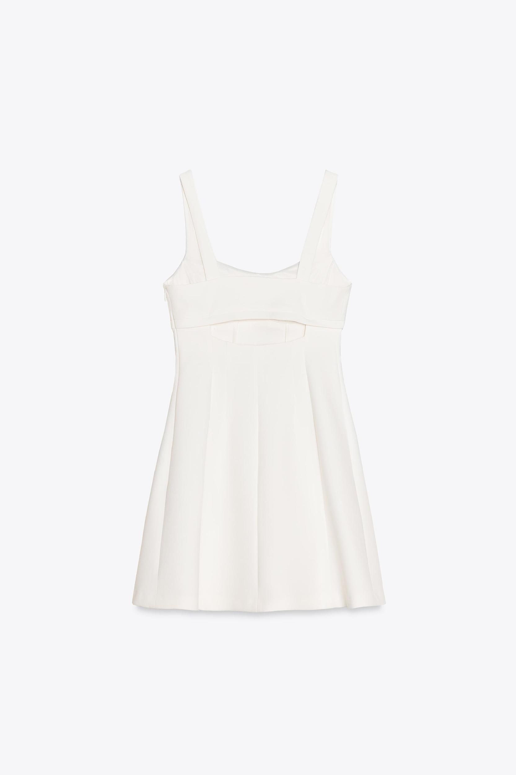 A-LINE SILHOUETTE MINI DRESS Product Image