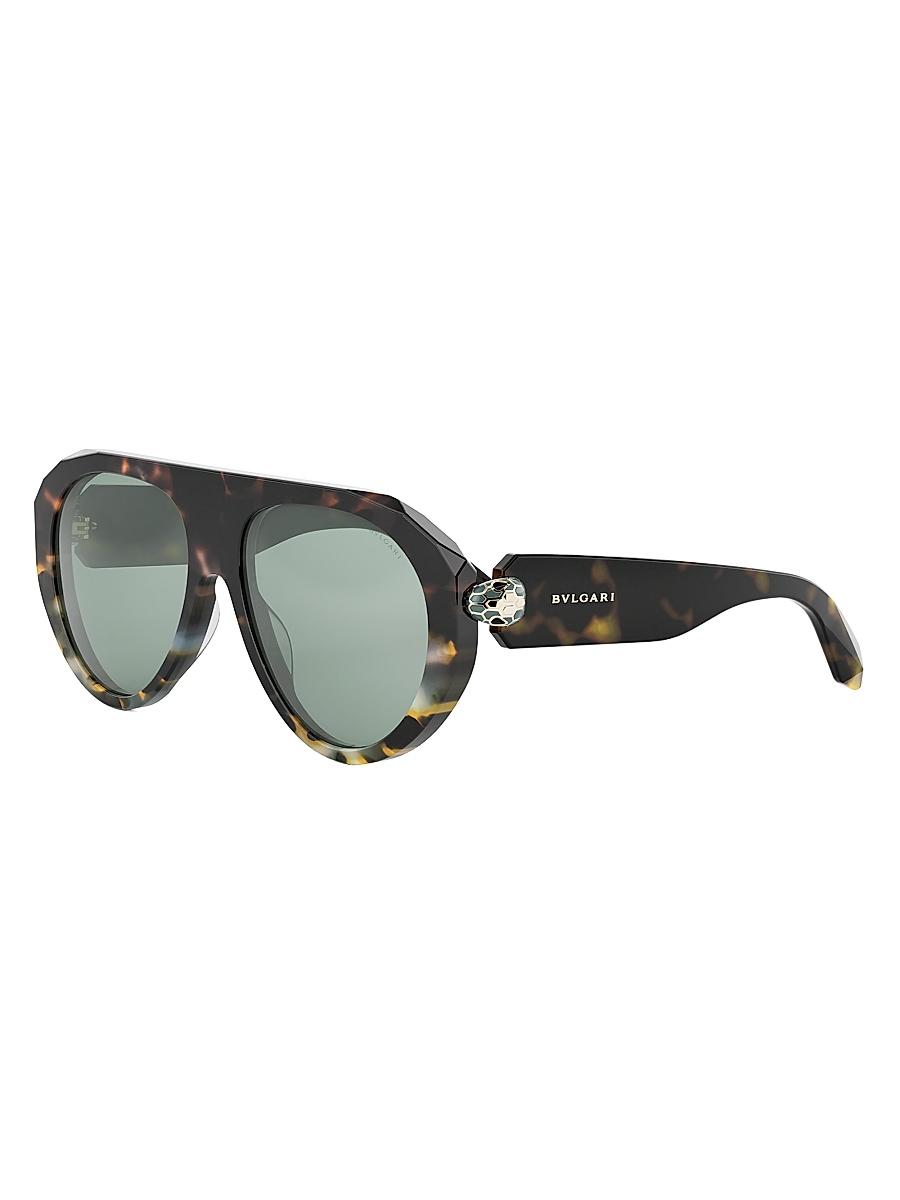 Womens Serpenti Forever 56MM Pilot Sunglasses Product Image