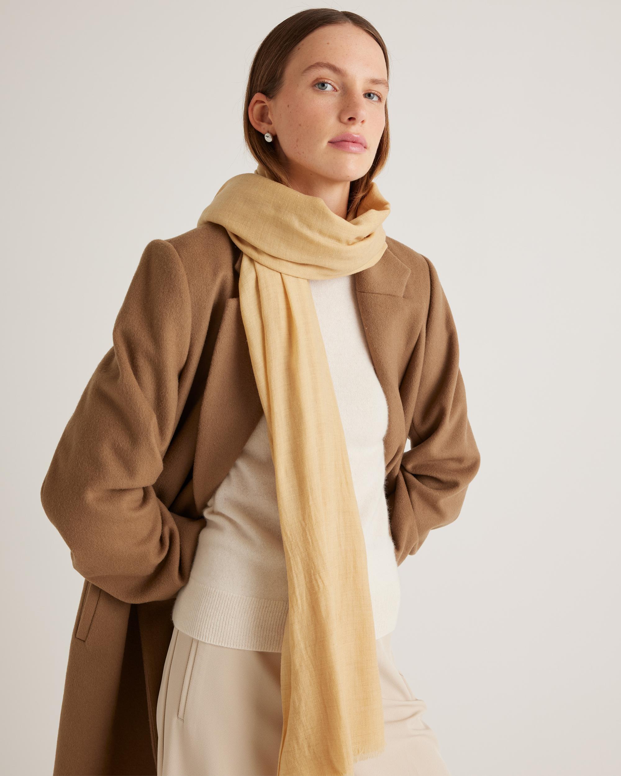 Quince | Women's 100% Pashmina Wool Scarf Product Image