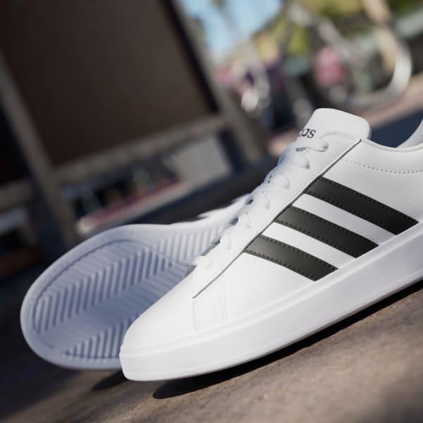 adidas Grand Court Shoes Cloud White 10 Womens Product Image