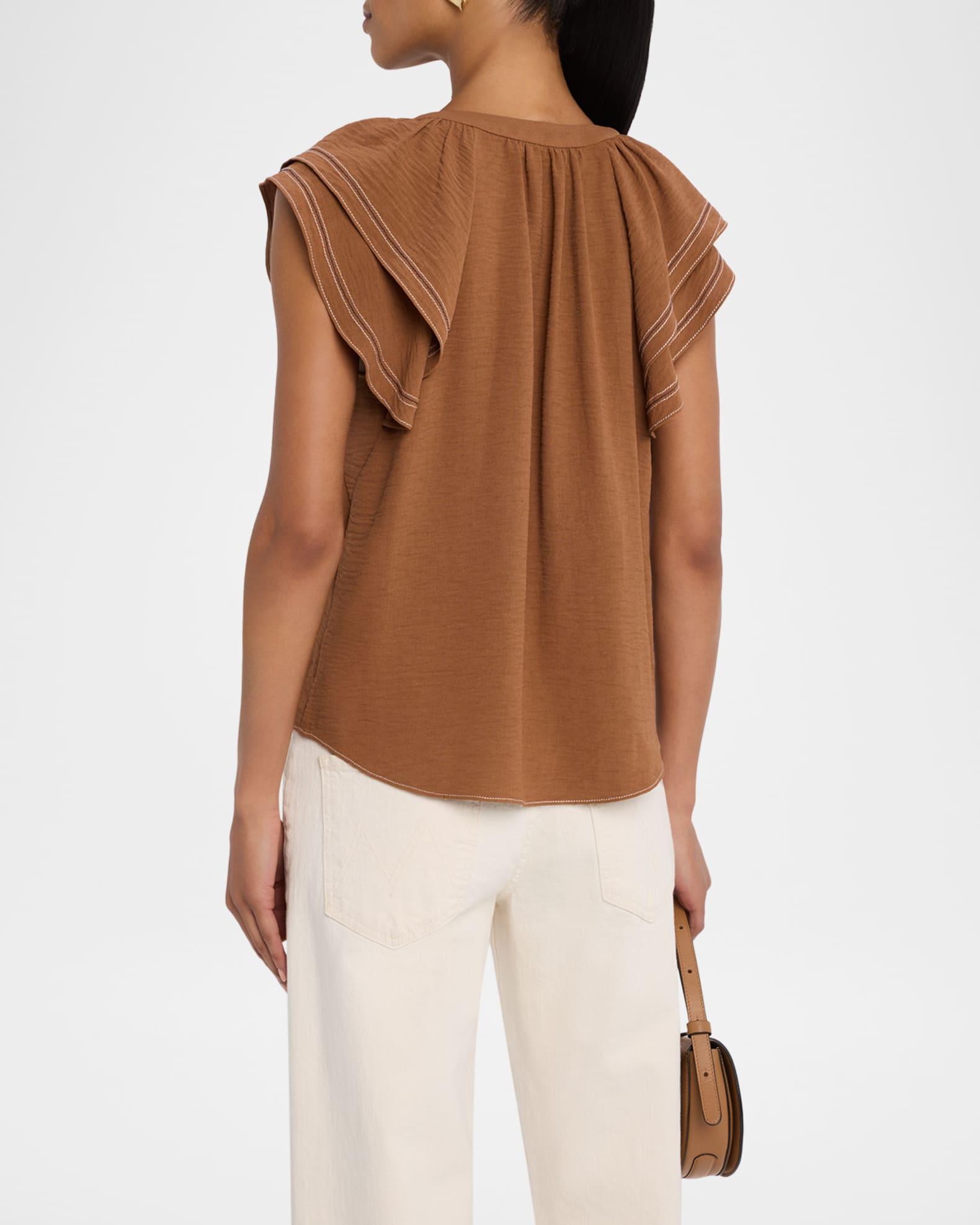 Stitch Lettie Ruffle-Trim Top Product Image