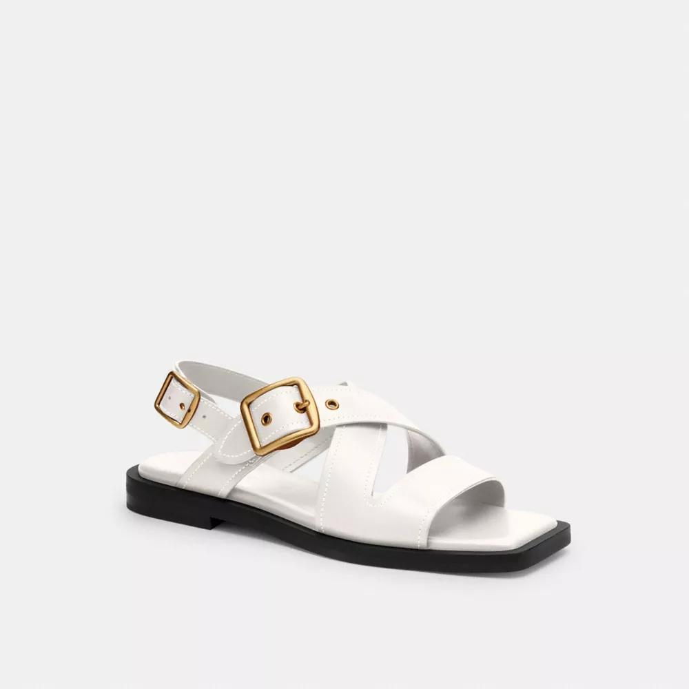 Archival Buckle Flat Sandal Product Image