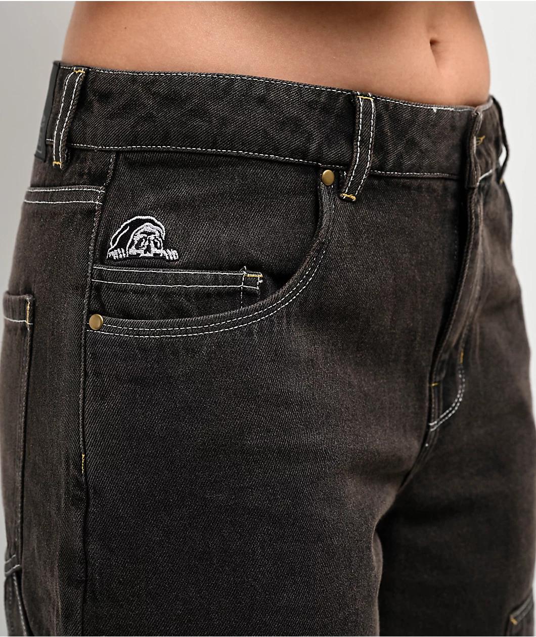 Lurking Class by Sketchy Tank Coffin Brown Wash Carpenter Jeans Product Image