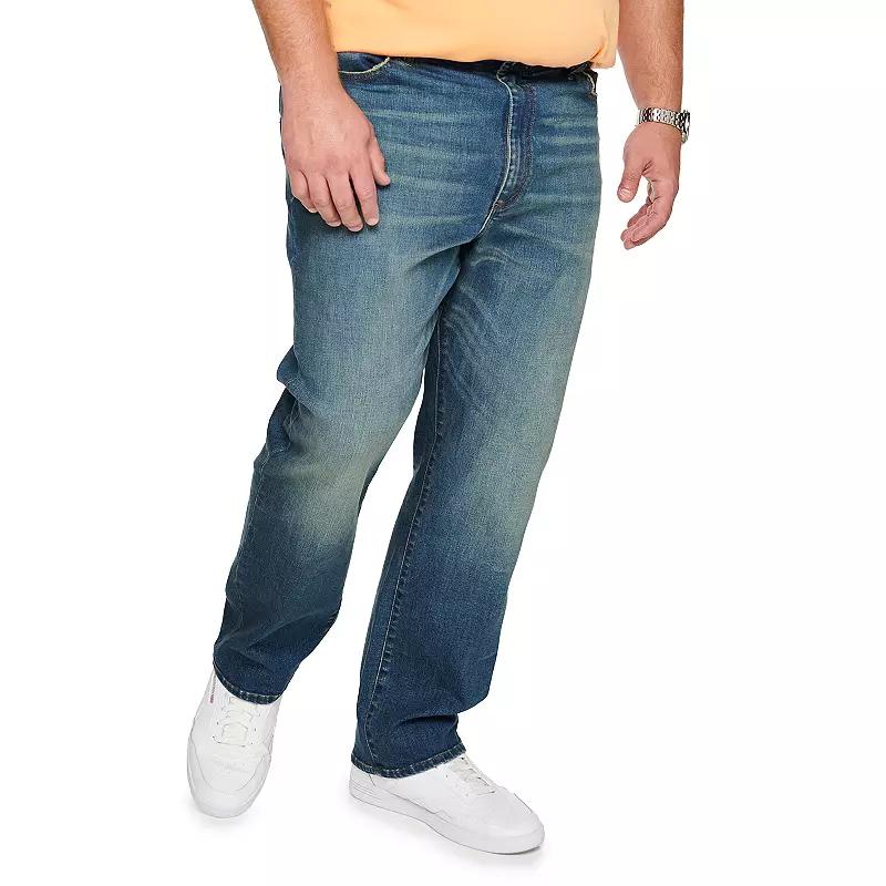 Big & Tall Lee® Extreme Motion MVP Relaxed-Fit Straight-Leg Jeans, Men's,  Product Image