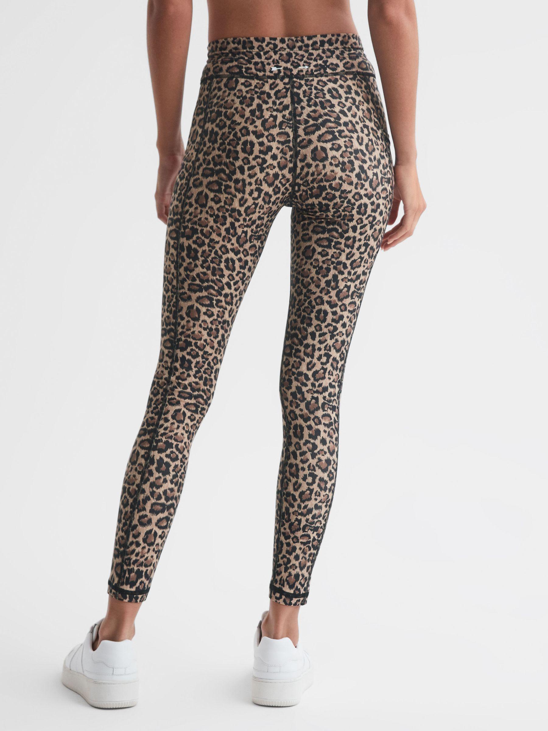 The Upside Animal Print Drawstring Leggings in Animal Product Image