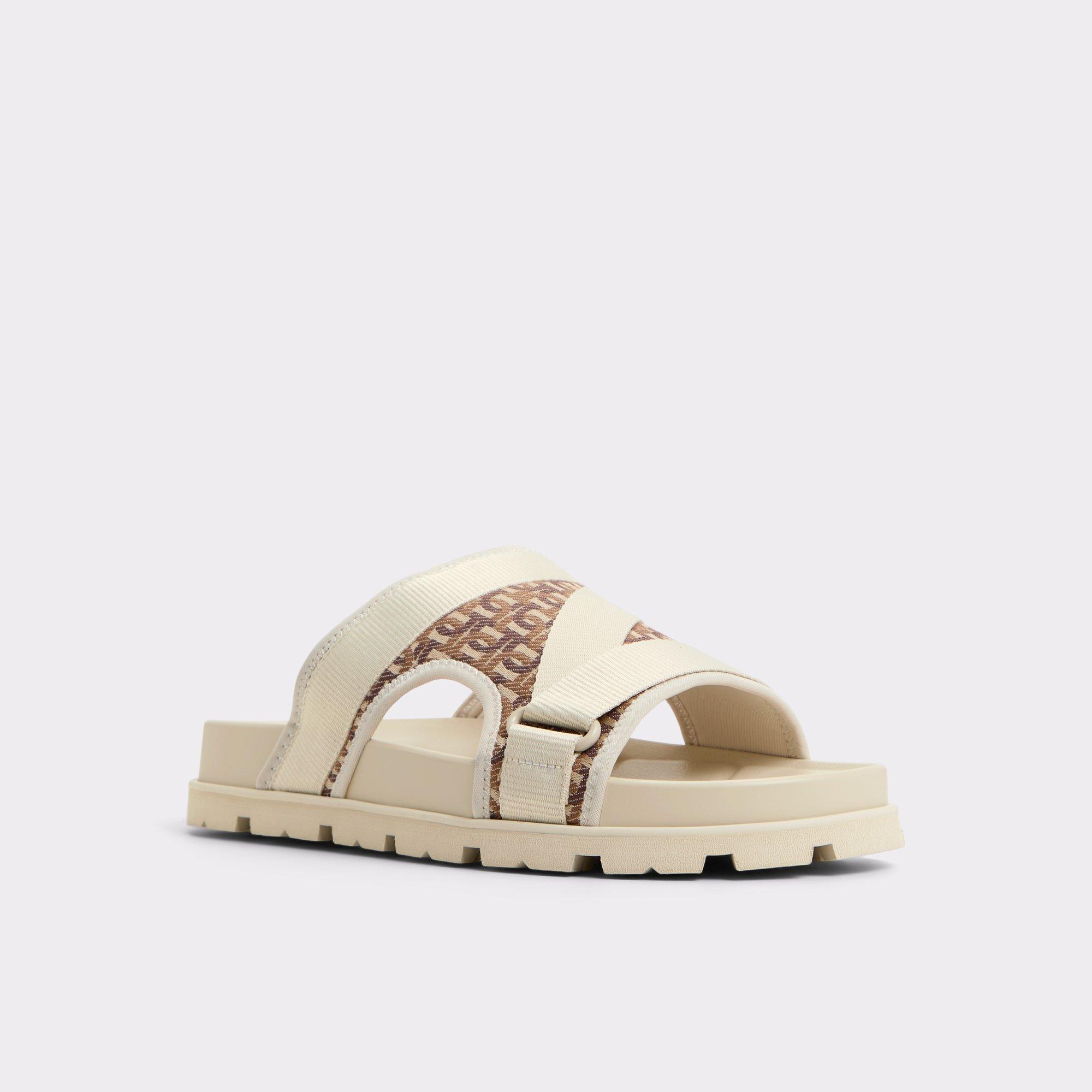 Deniels Medium Beige Men's Slides | ALDO US Product Image