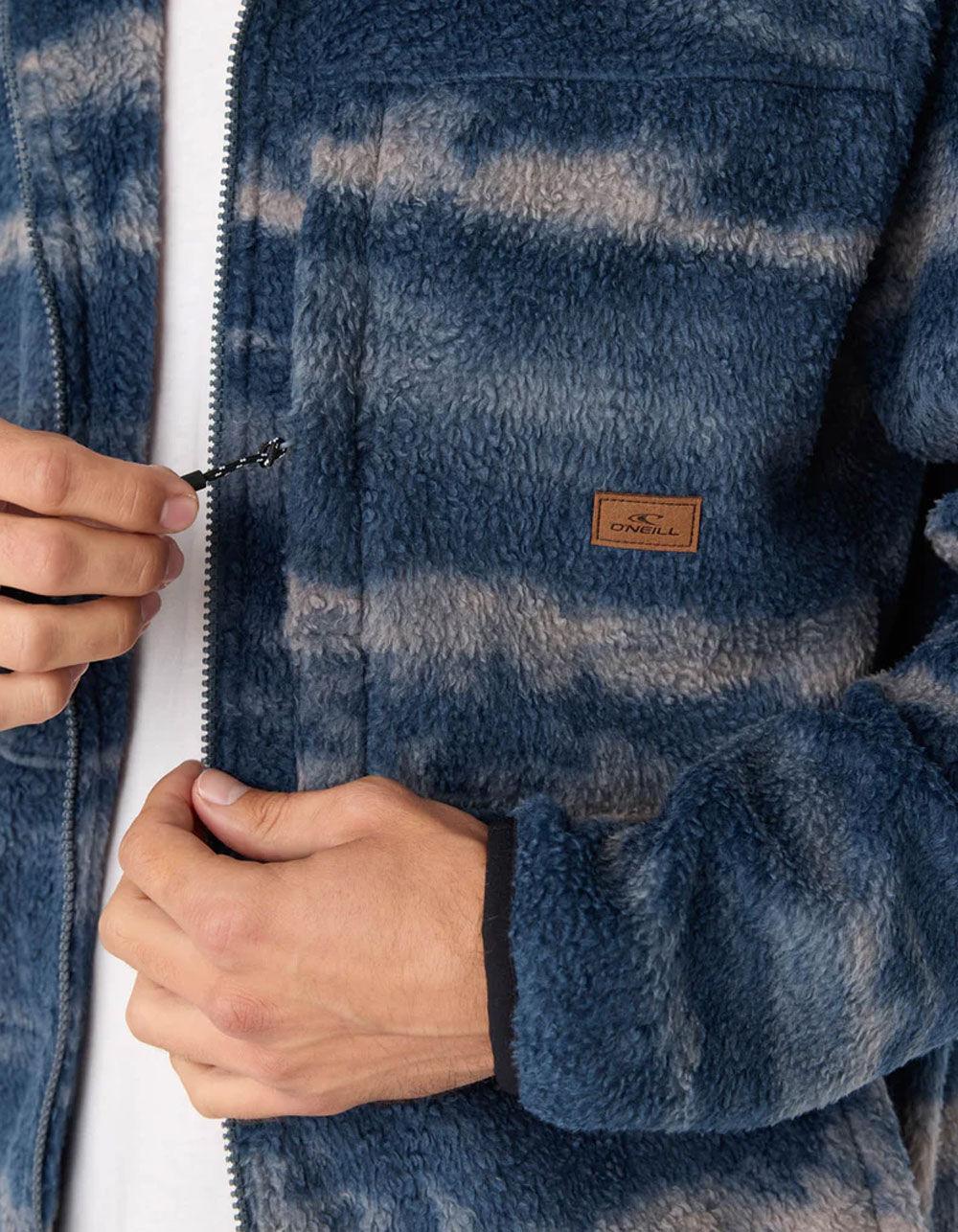 O'NEILL Commander High Pile Mens Superfleece Jacket - NAVY Product Image