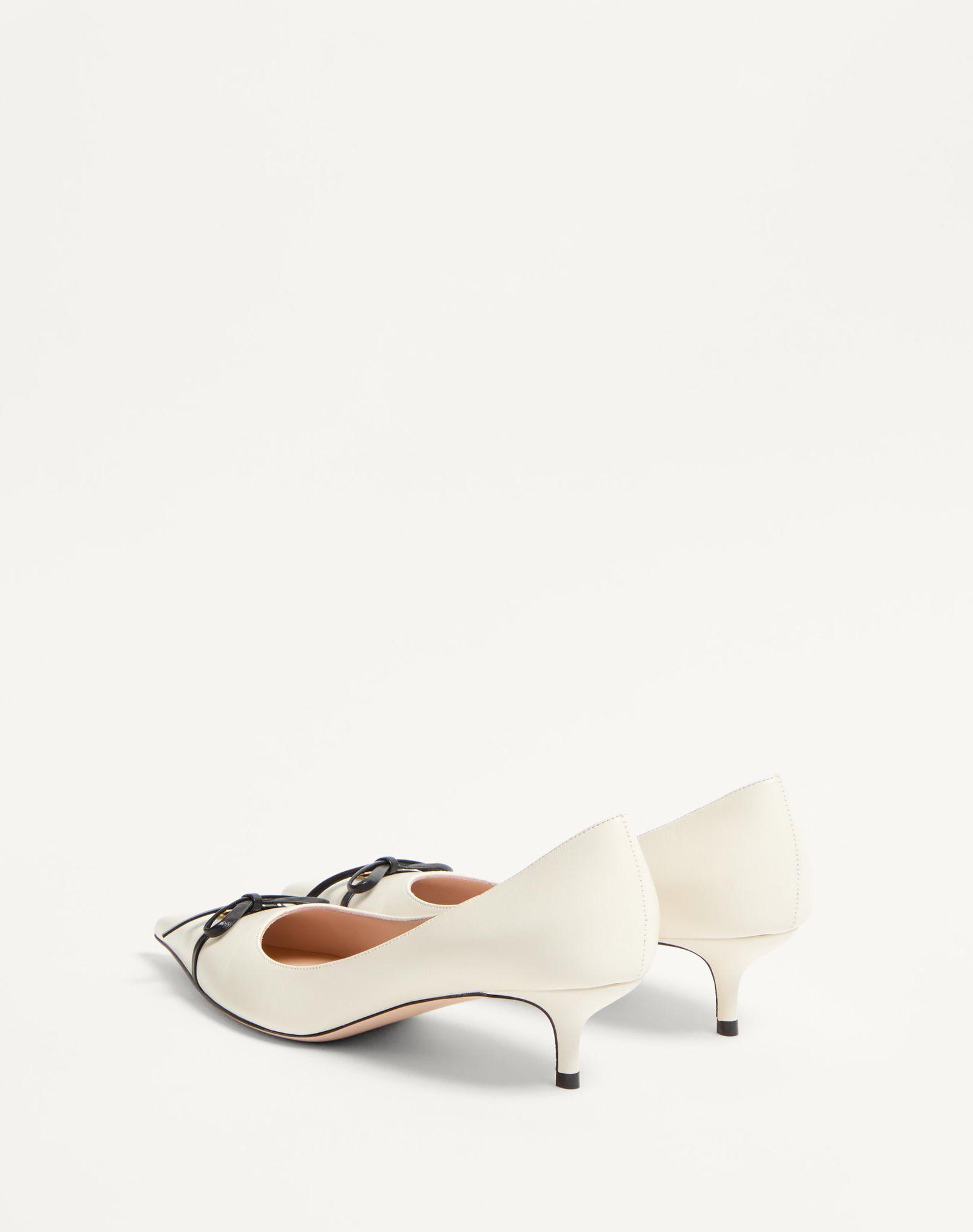 Bepointy Pump In Patent Leather And Kidskin 45Mm Product Image