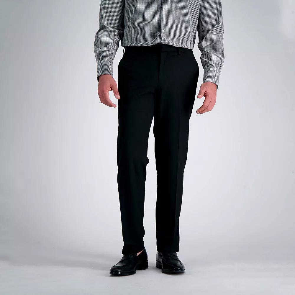 Men’s J.M. Haggar® Premium Flex-Waist Straight-Fit 4-Way Stretch Flat-Front Dress Pants, Men's,  Product Image