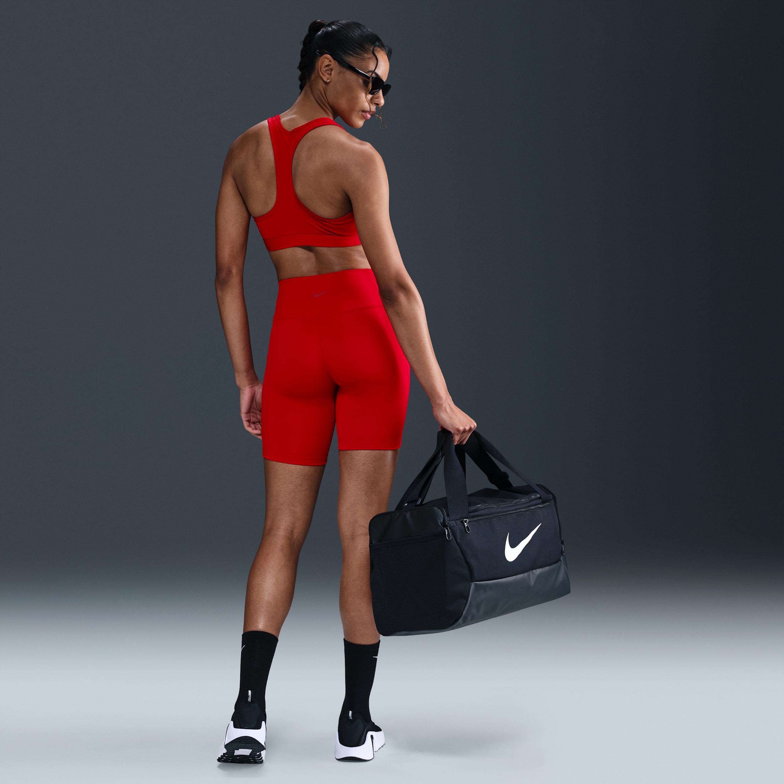 Nike Womens One High-Waisted 8 Biker Shorts with Pockets | FZ6758-657 Product Image