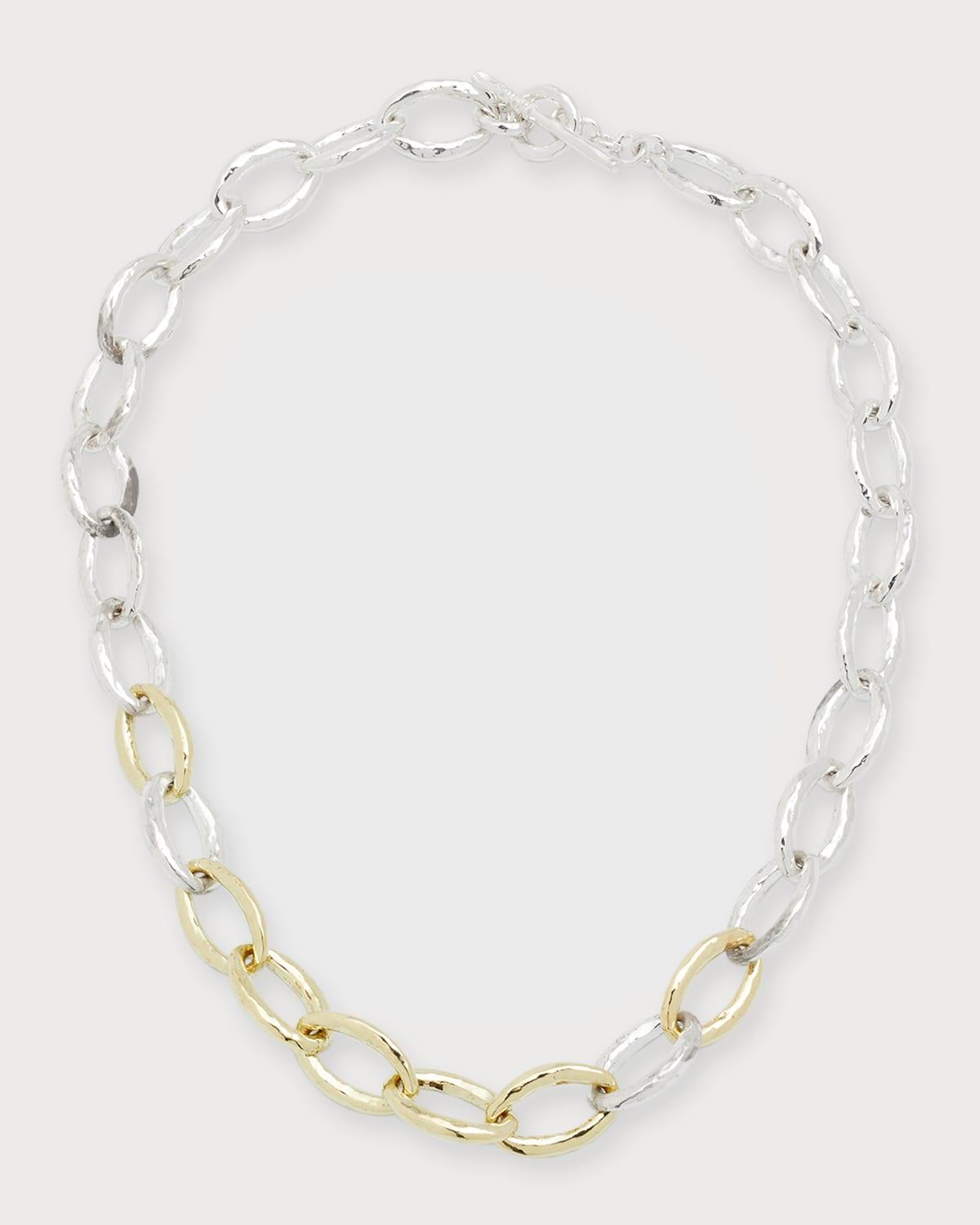 Womens Chimera Sterling Silver & 18K Yellow Gold Bastille Chain Necklace Product Image