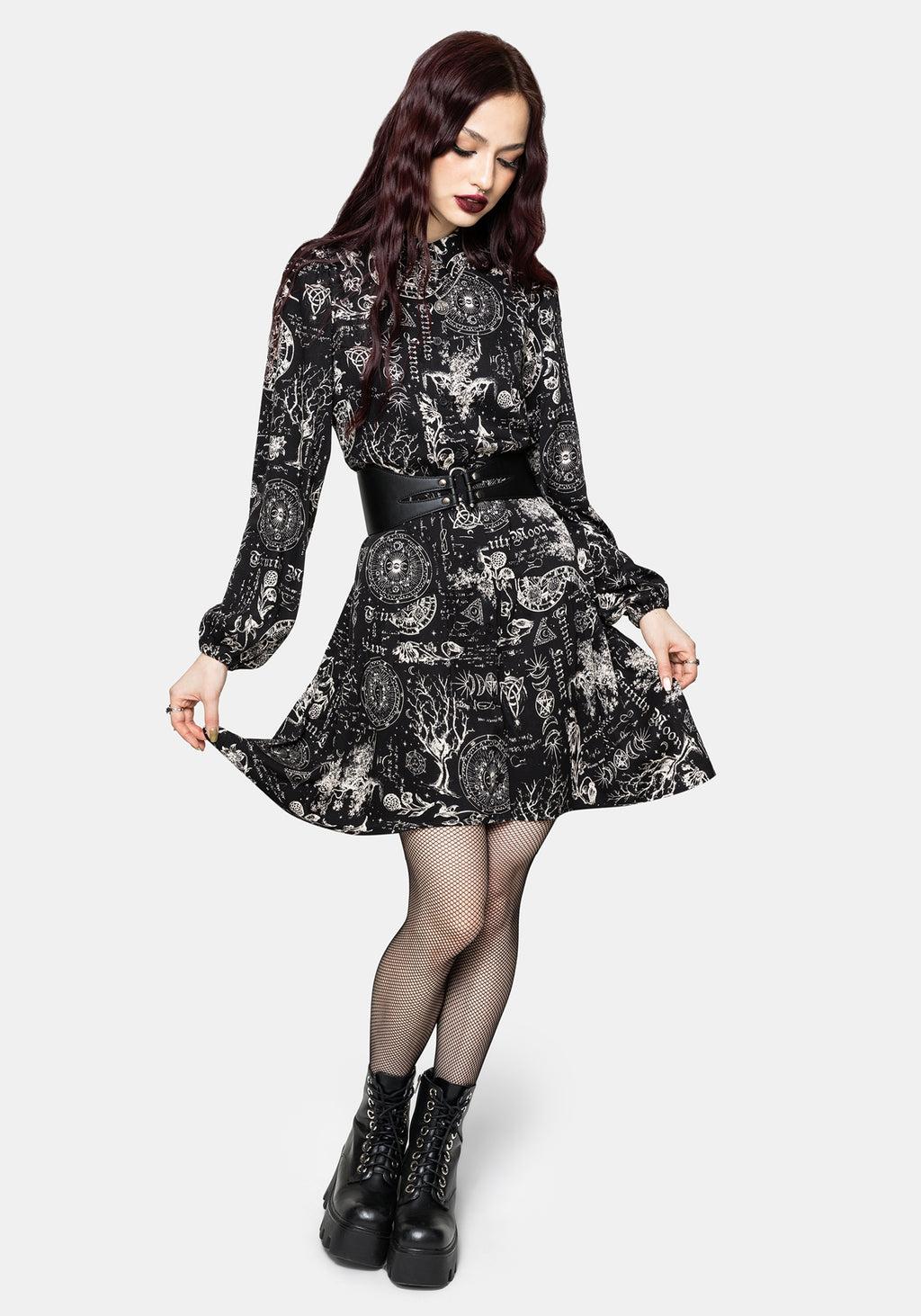 Trinity Moon Print Pull On Culotte Product Image