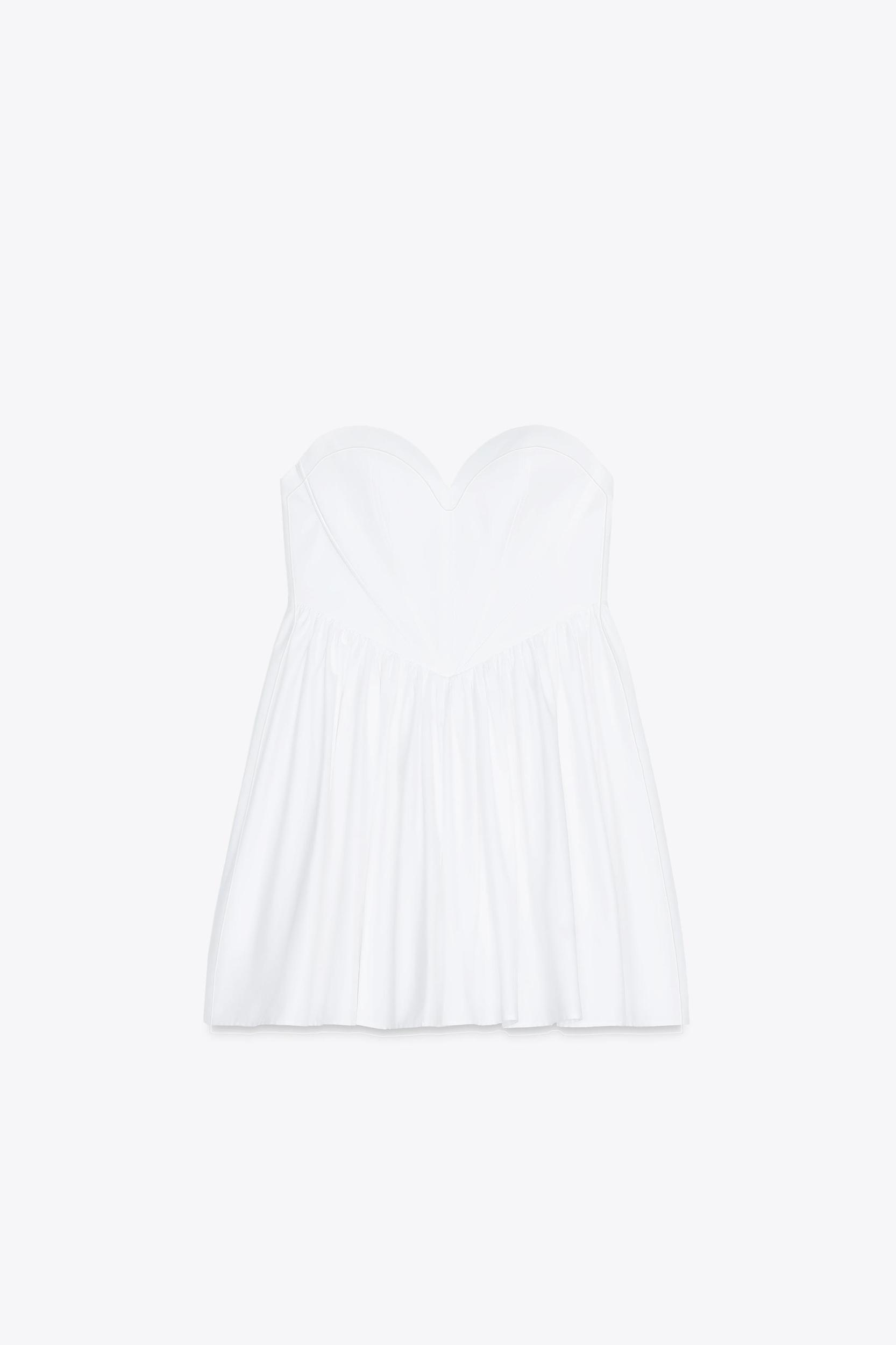 SHORT SWEETHEART NECKLINE DRESS Product Image