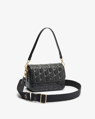 Maheki Embossed Leather Shoulder Bag Product Image