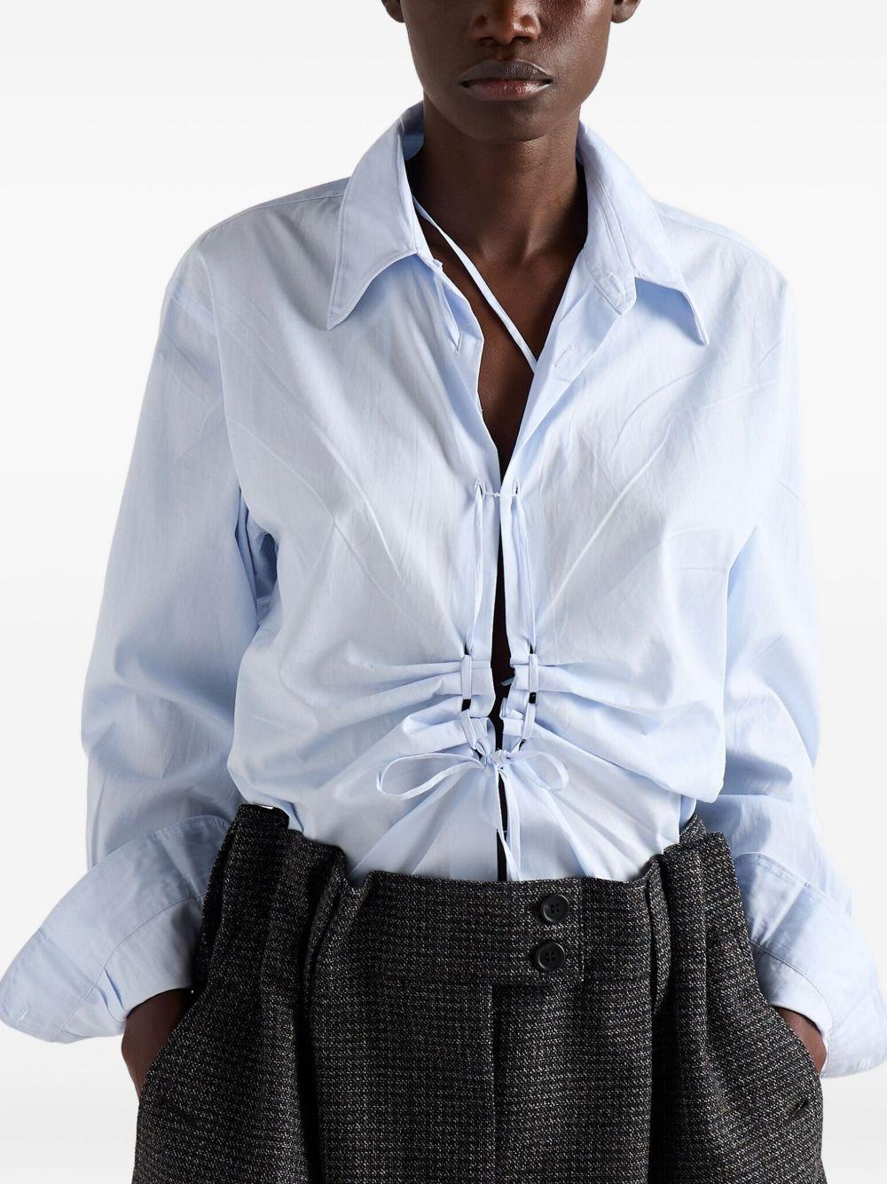 check-pattern wool mini skirt Product Image