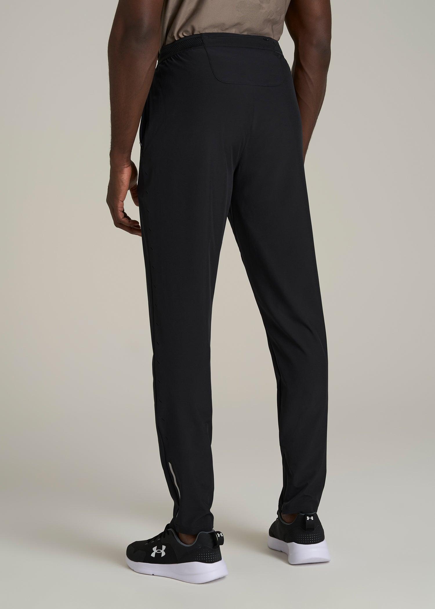 Featherweight Running Pants for Tall Men in Black Male Product Image