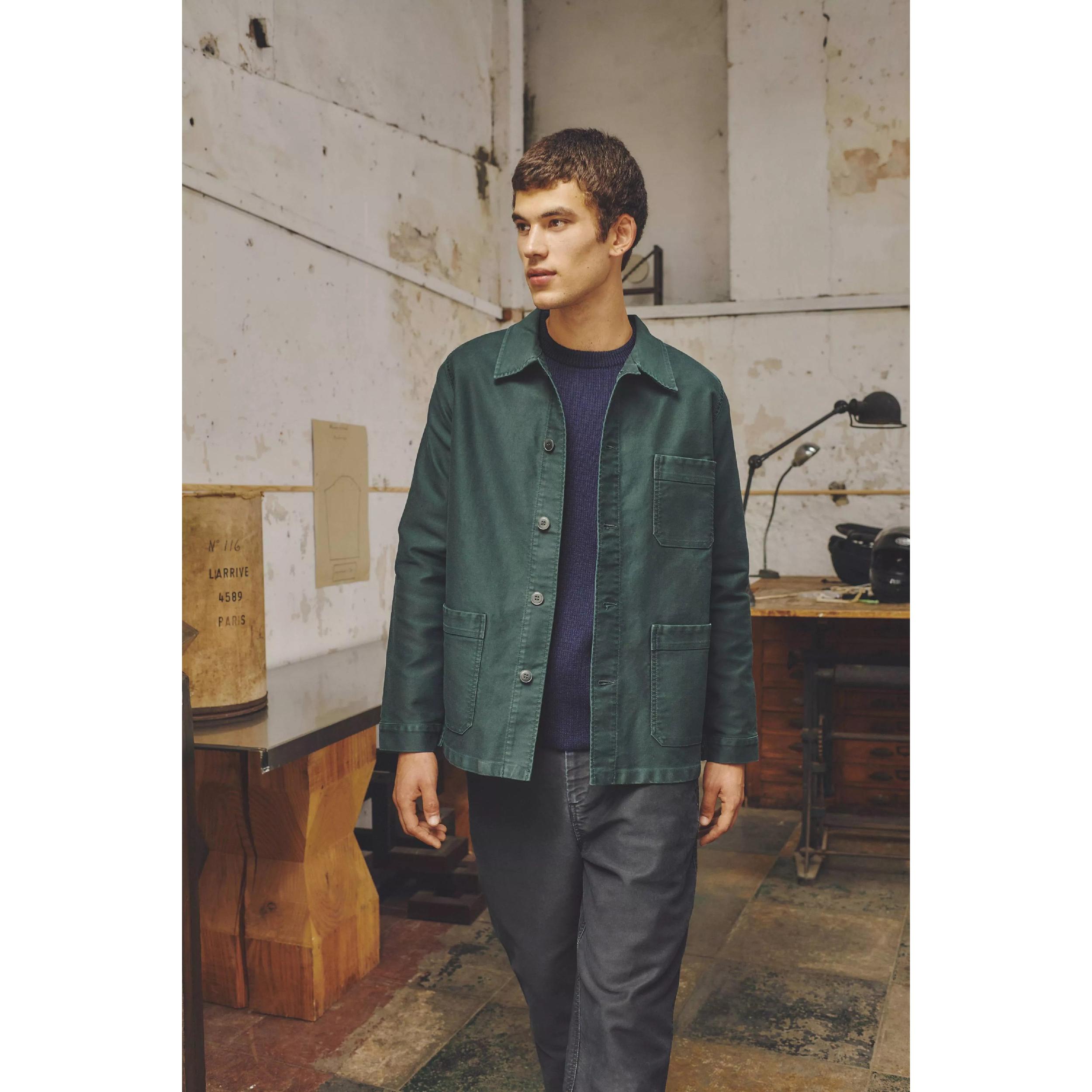 French Moleskin Work Jacket Product Image