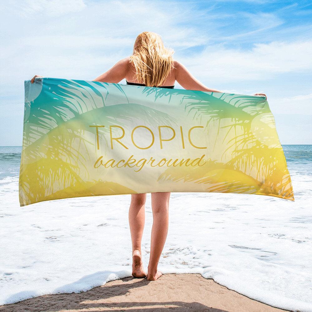 2 In 1 Windproof Beach Backpack Towel Product Image