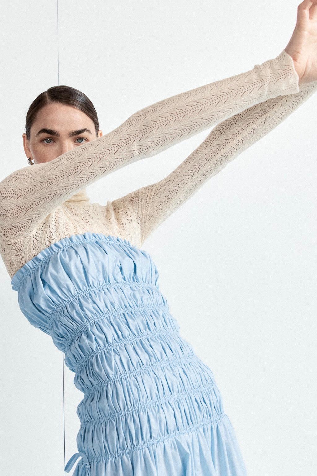 Isabel Maxi Dress Sky Product Image