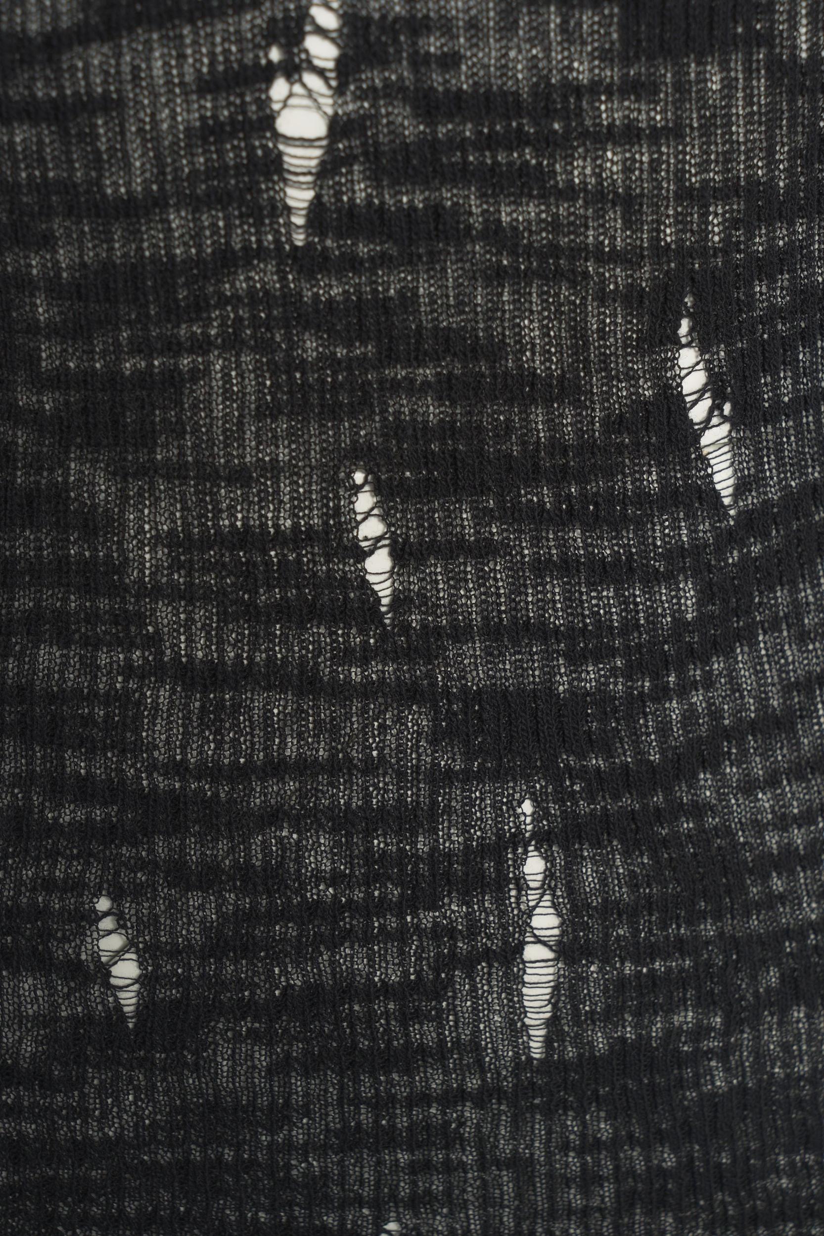 Tank top with destroyed details Product Image